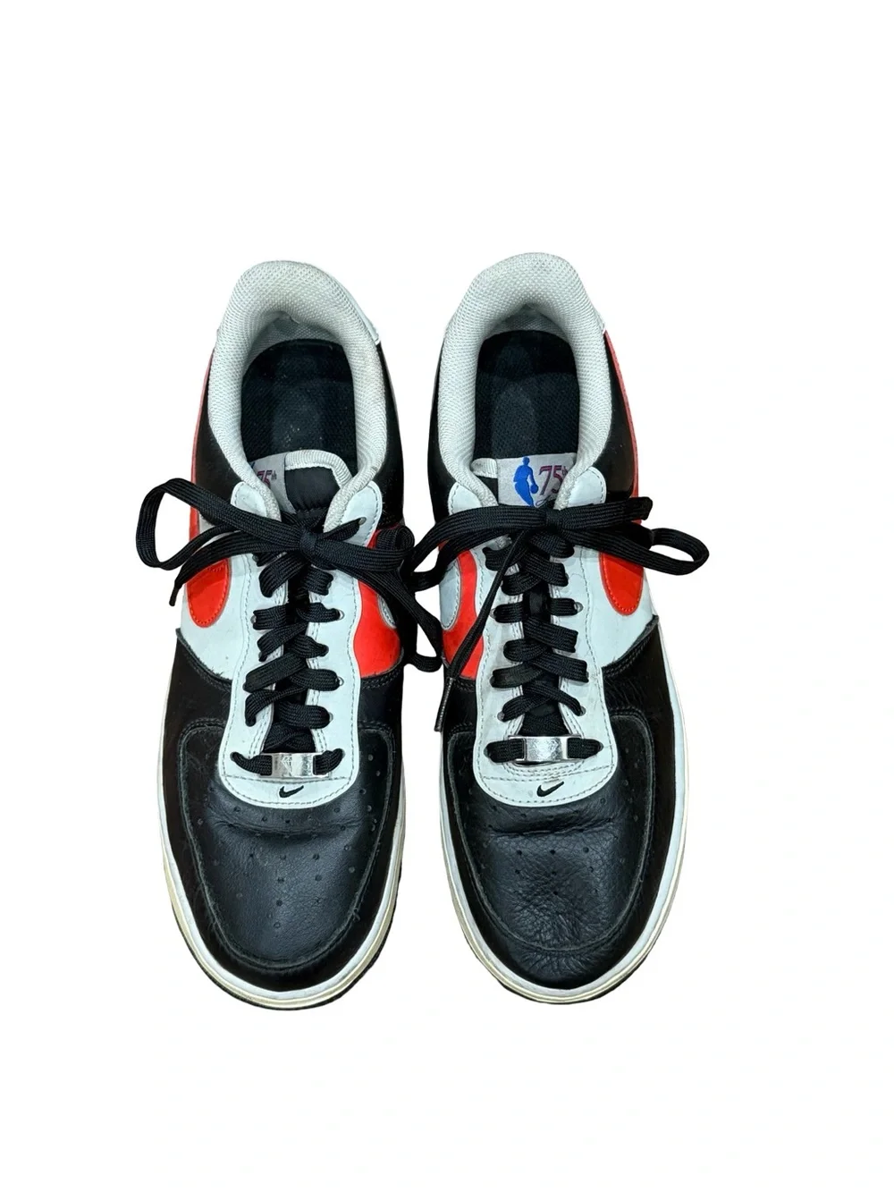 🩶 Nike Air Force 1 ‘07 LV8 NBA 75th Anniversary Trail Blazers Sneakers Men’s 9.5